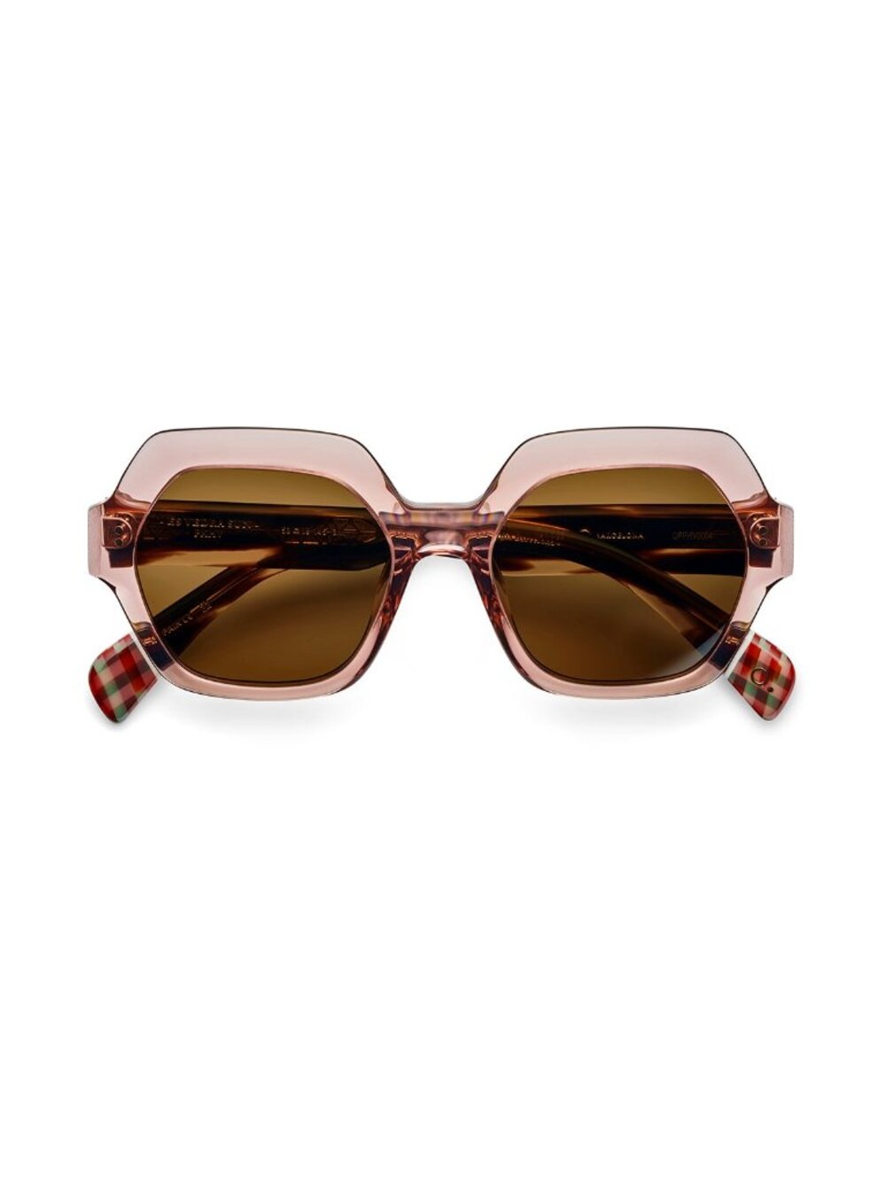 New Etnia Barcelona Women's Sunglasses Pink Acetate Frame ES VEDRA SUN PKHV 53